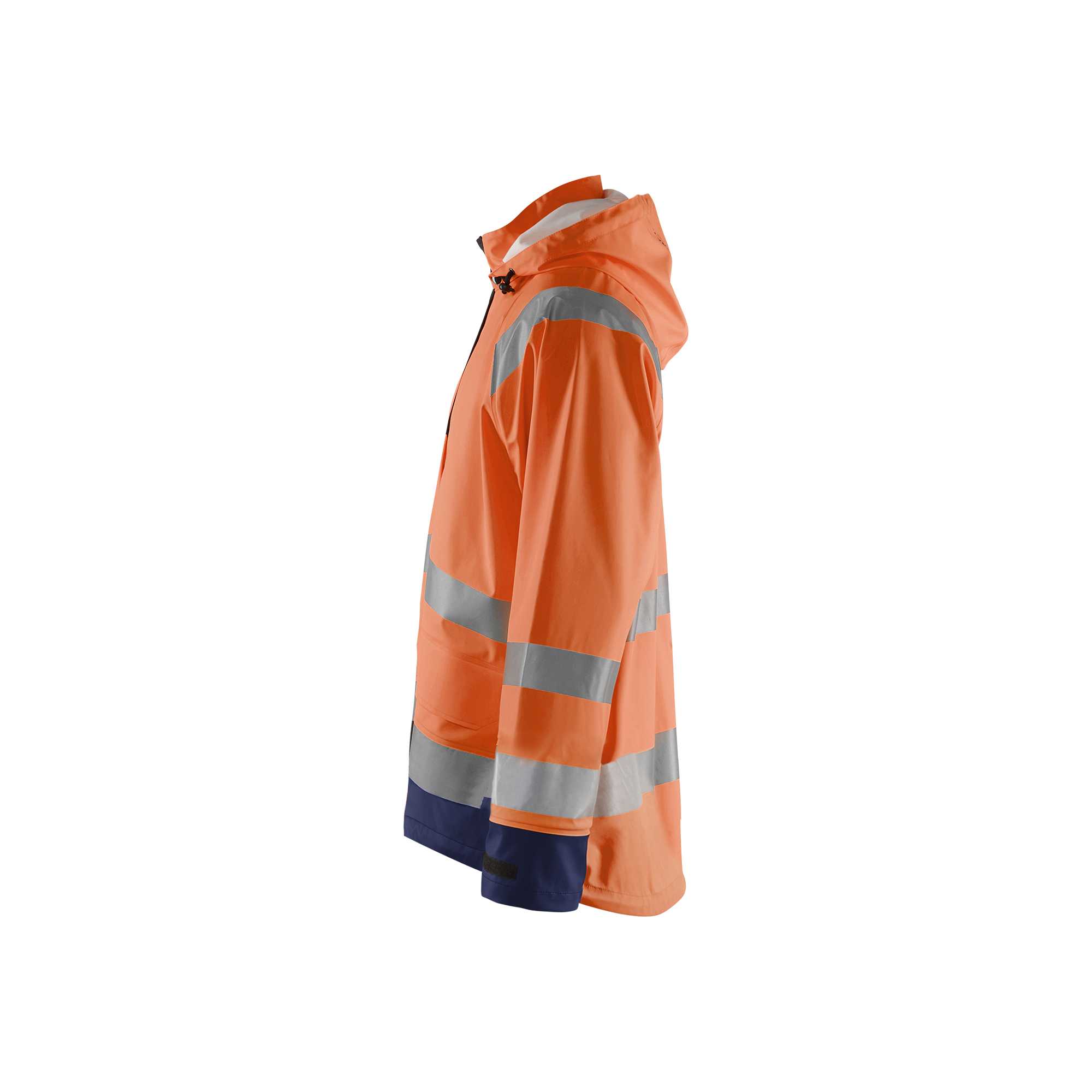 BLAKLADER 43232000 Rain jacket Hi Vis Level 1 Hi Vis Reflective Rain Jacket MEN - Waterproof